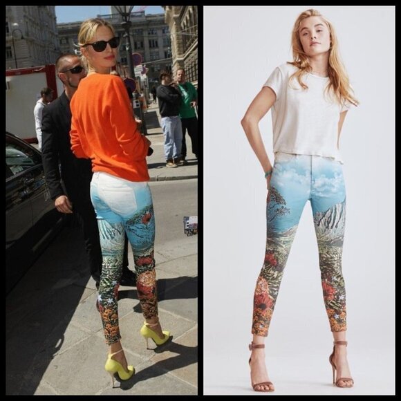 💕MOTHER💕 Looker Ankle Jeans ~ A Day In Paradise - Picture 1 of 16